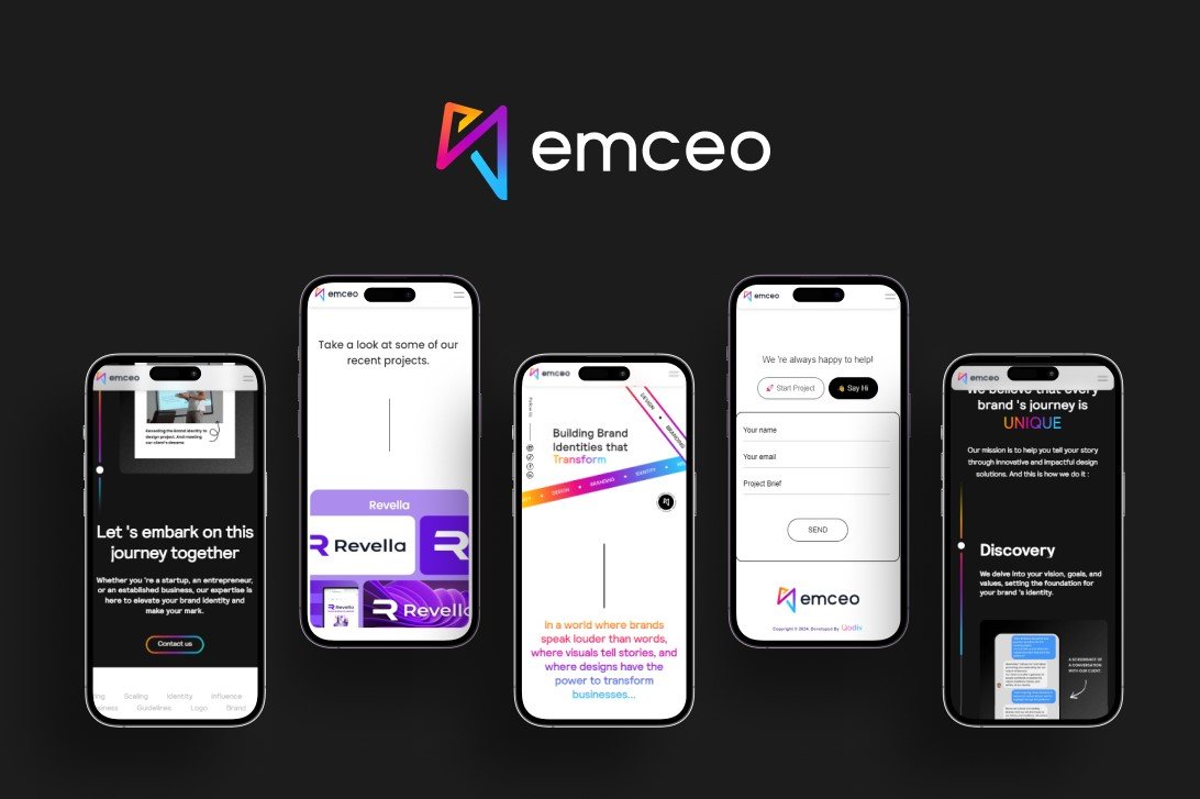 emceo agency business website mobile responsive