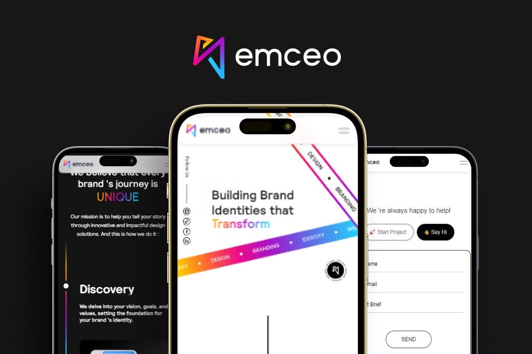 emceo agency business website mobile responsive