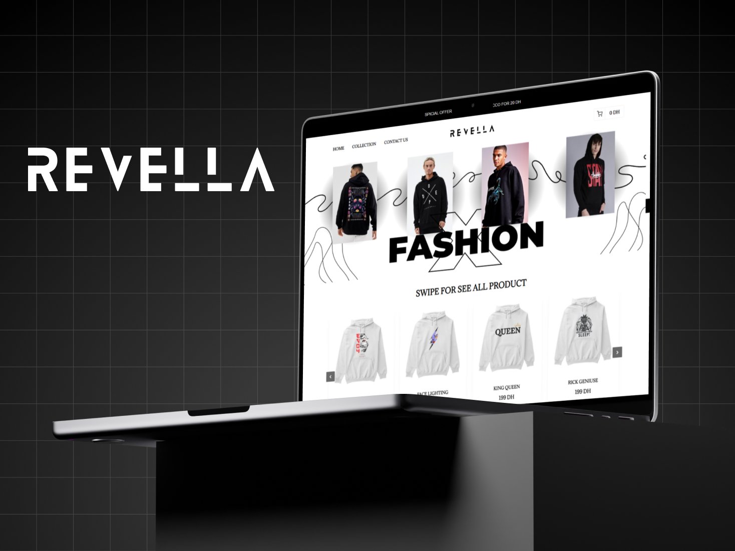 Revella ecommerce website developement